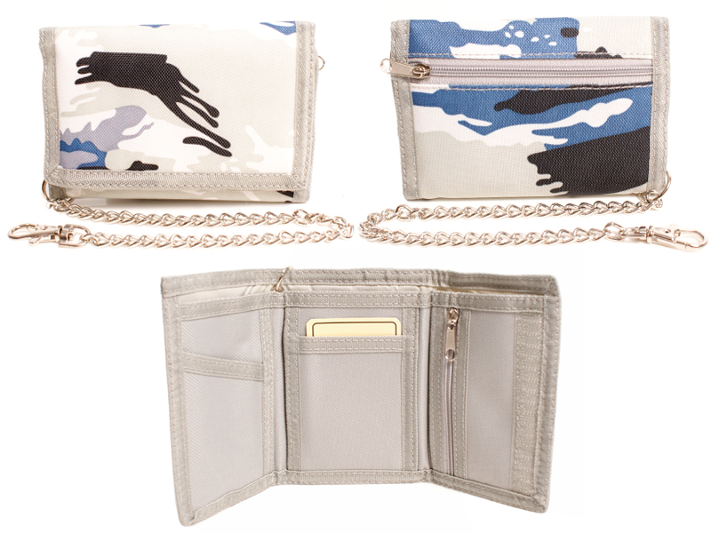 (image for) 8004 CAMOUFLAGE WITH CHAIN GREY - S058